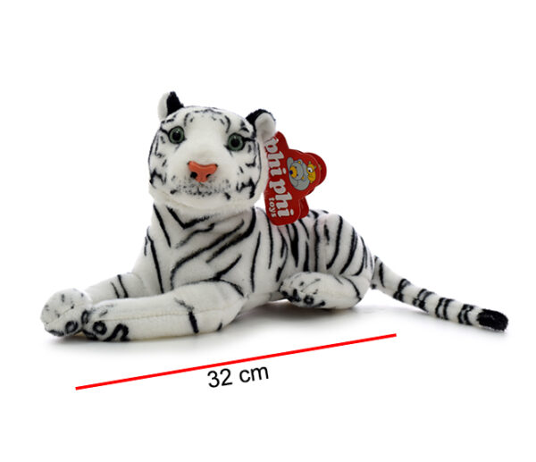 TIGRE BLANCO ECHADO 32CM