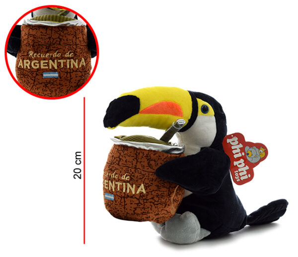 TUCAN CON MATE 20CM