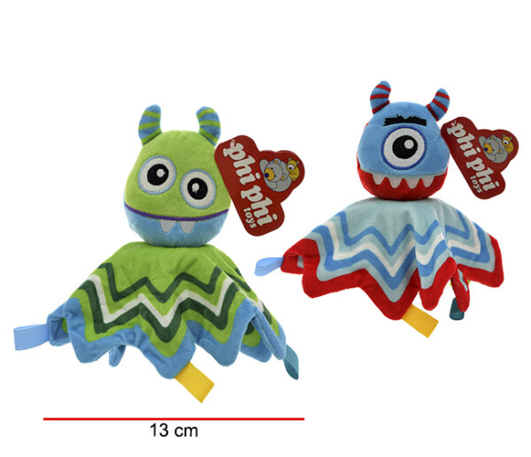 TRAPITO DE APEGO MONSTRUITOS 13 CM X 13CM