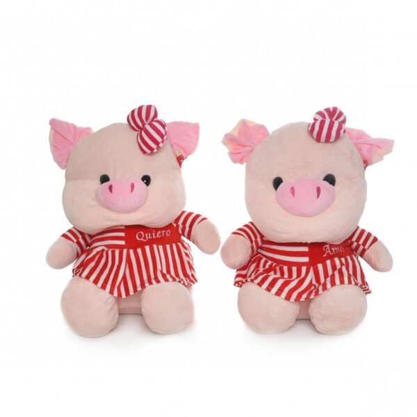 CHANCHO CON ROPA 55 CM -