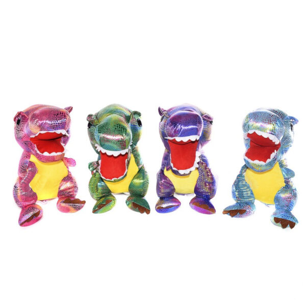 DINO REX METALIZADO 40 CM -