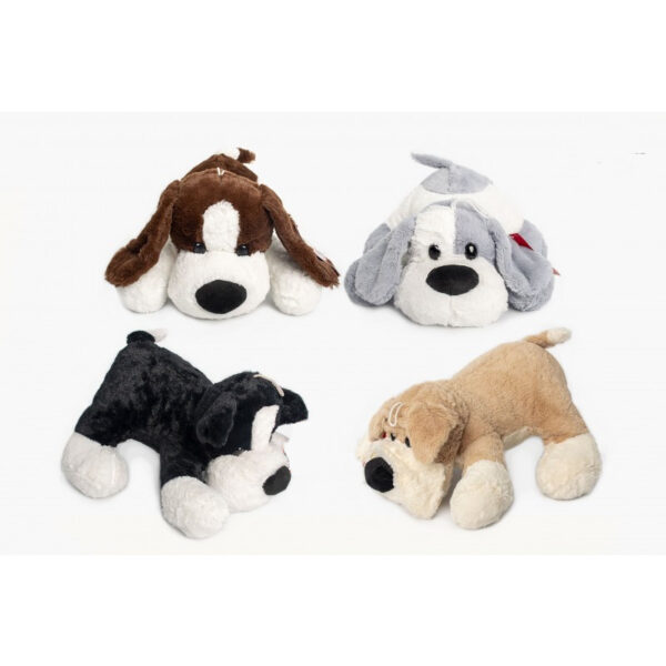 PERRO ACOSTADO/VARIOS COL/ 33CM