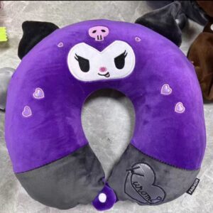 Almohada viaje kuromi violeta