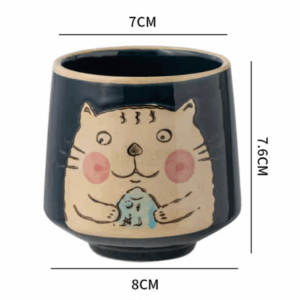 VASO CERAMICA GATO