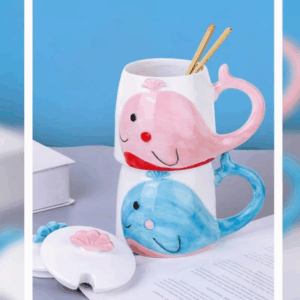 TAZA CERAMICA BALLENA
