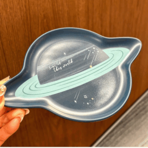 TAZA CON PLATO CERAMICA SPACE