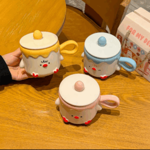 MT09976 TAZA CERAMICA POLLITO