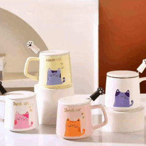 MT09983 TAZA CERAMICA GATO