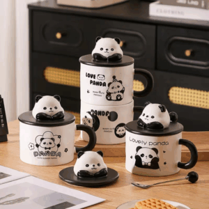 MT09970 TAZA CERAMICA PANDA