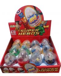 LEGO HUEVO SUPER HEROES X12