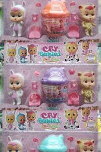 CRY BABIES X2 CON BIBERON 6032