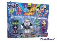 TEEN TITANS GO x3 BLISTER 2971