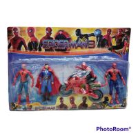 SPIDER MAN 3 X4 CON MOTO BLISTER 7210(22716-2)