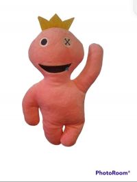 LLAVERO RAINBOW FRIENDS ROSA 20CM