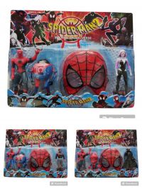 SPIDER MAN X3 CON MASCARA MODELOS SURTIDOS 8021(27802-2)