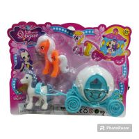 CARRUAJE DE PRINCESA CON PRINCESA 9295(52700)