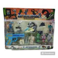MINECRAFT CON DRAGON X10 1622 (J161) VARIOS MODELOS SURTIDOS