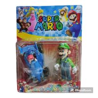 SUPER MARIO X2 CON AUTO 7035 MODELO SURTIDO(23703-1)