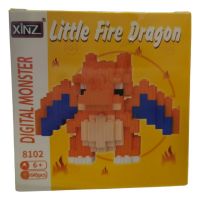 LEGO BLOCKS LITTLE FIRE DRAGON 8102(645PCS)