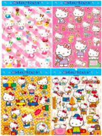 STICKERS HELLO KITTY X50U HC026AB- HC027AB