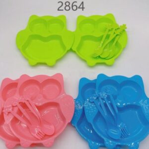 JUEGO PLATOS CON CUBIERTO 2864-120