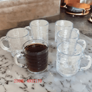 TAZA VIDRIO X6 4932170-12