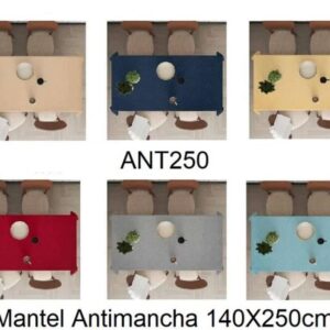 MANTEL LISO CON BRILLO 140X250CM ANT250
