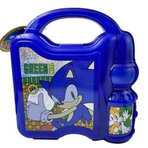 Lonchera Sonic 23x23 Cm Incluye Botella