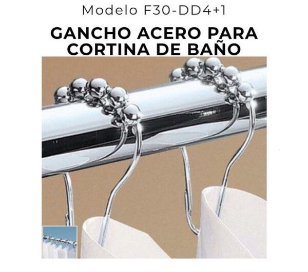 GANCHO ACERO F30 DD4+1/BNB42143
