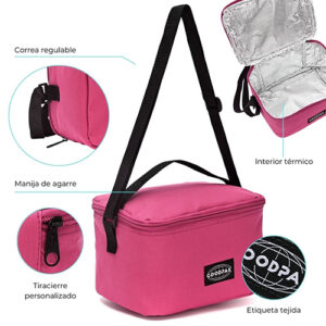 Lunchera Goodpak Fucsia 14x22x15 Cm