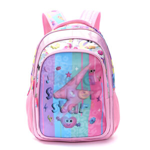 Mochila Lettering Super Cool Con Llavero 18"