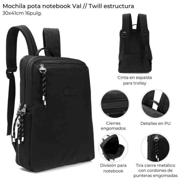 Mochila Portanotebook Val