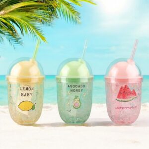 Vaso Acrilico Fruta 450 Ml