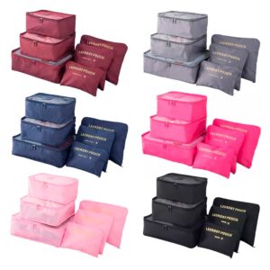 Organizador De Viaje x 6 Pzs.