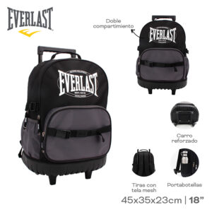 Mochila Carro Everlast 18"