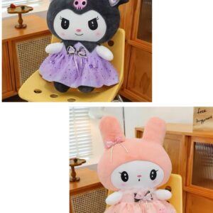Kuromi-My melody 45cm