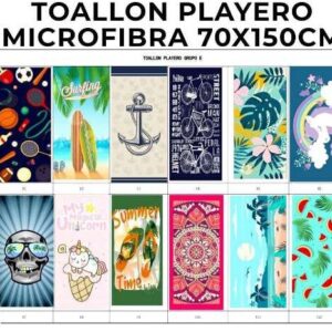 TOALLON ESTAMPADO MICROFIBRA TOAF-P